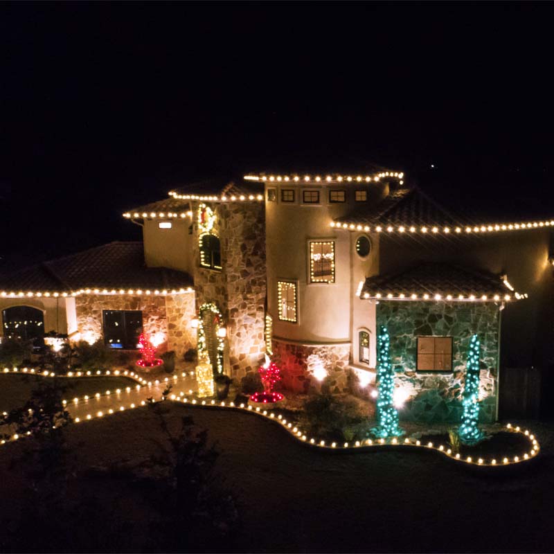 local residential christmas lighting installer