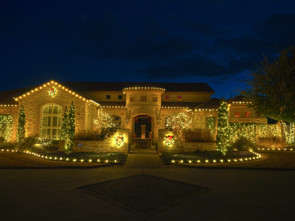 residential christmas lighting and installation